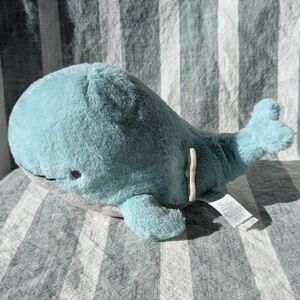 Teal Child Of Mine Carter's 2021 Musical Whale Lovey Plush 10" WORKS